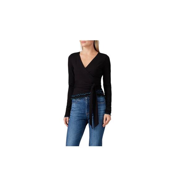 Diane von Furstenberg Rent The Runway Dani Knit Top Medium - Picture 1 of 9